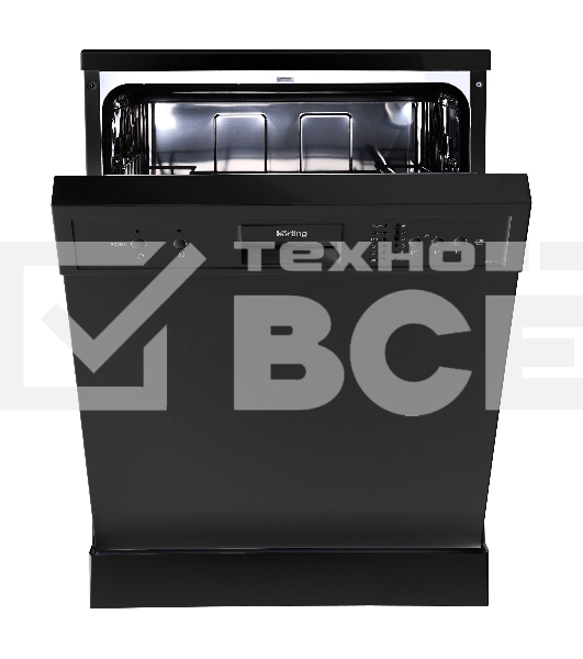 Посудомоечная машина Korting KDF 60240 N, черный, 59.8 см, 14 компл., 49 дБ, класс: А++