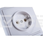 Блок Кунцево Бэлла БКВР-038 (2-кл. выкл. + розетка) 5827, фото3