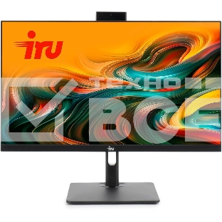 Моноблок IRU Tactio 23ID 23.8' Full HD i3 12100 (3.3) 16Gb SSD 256Gb UHDG 730 CR Win 11Pro GbitEth WiFi BT 90W Cam черный 1920x1080 (RUS)