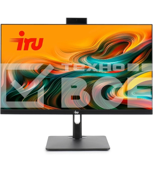 Моноблок IRU Tactio 23ID 23.8' Full HD i3 12100 (3.3) 16Gb SSD 256Gb UHDG 730 CR Win 11Pro GbitEth WiFi BT 90W Cam черный 1920x1080 (RUS)