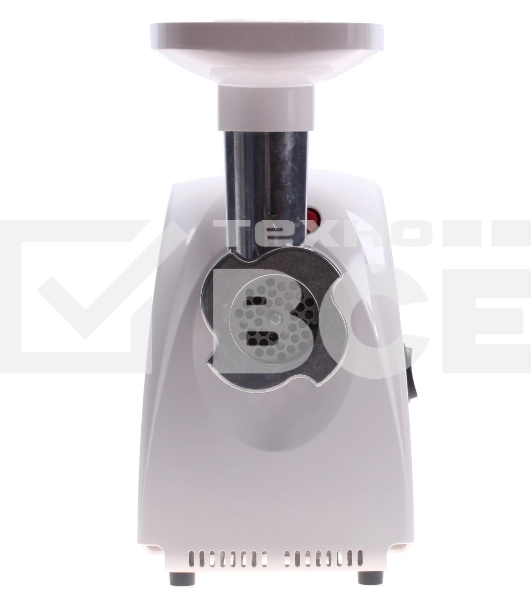 Мясорубка электрическая Аксион М31.01 белый, 1500 Вт, 1.7 кг/мин, реверс, защита от перегрузки, насадки - 4