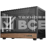 Корпус DeepCool CH260 Wood, Micro-Tower, чёрный, фото9