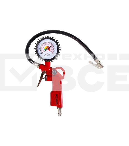 Набор пневмоинструментов Ресанта НПИ-6 компл.:6 предметов 130л/мин красный