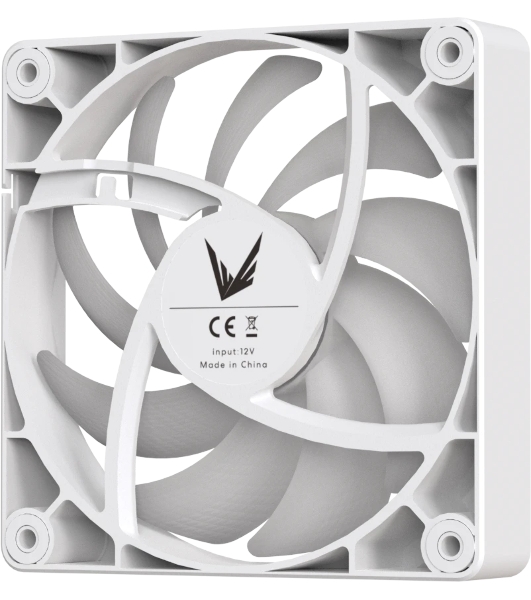 Вентилятор для корпуса Formula PA120R Reverse ARGB 120х120x25 белый 4-pin 28.8дБ (PA120R WHITE) Ret