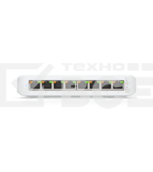 Коммутатор UBIQUITI USW-LITE-8-POE 8POE 1000M POE