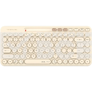 Клавиатура A4Tech Fstyler FBK36C AS беспроводная, USB, Bluetooth/Радиоканал, бежевый