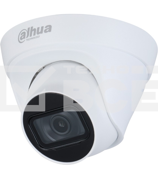 Камера видеонаблюдения IP Dahua DH-IPC-HDW1431T1P-0280B-S6 2.8-2.8мм цв. корп.:белый