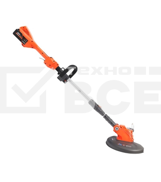 Триммер аккумуляторный PATRIOT TR4024XL, 40B платформа LCT, ширина кош. 30см, запасная леска, один АКБ (4,0А*ч) и ЗУ