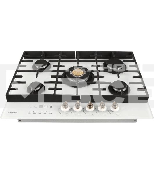 Варочная поверхность HIBERG VM 7155 W, белый