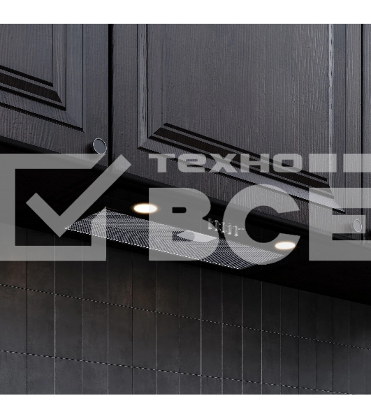 Вытяжка кухонная Krona KATE 600 GLASS BLACK PB K