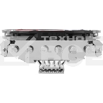 Устройство охлаждения(кулер) Thermalright AXP-200-R Soc-AM5/AM4/1151/1200/2066/1700 черный/красный 4-pin 30.6dB Al 180W 475gr Ret, фото3