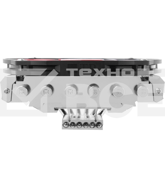 Устройство охлаждения(кулер) Thermalright AXP-200-R Soc-AM5/AM4/1151/1200/2066/1700 черный/красный 4-pin 30.6dB Al 180W 475gr Ret