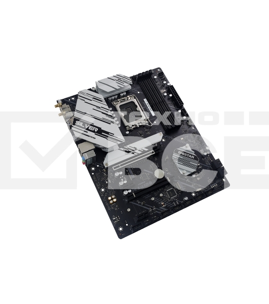 Материнская плата Biostar B760A-SILVER, LGA 1700, Intel B760, 4xDDR5, 4xSATA, 3xM.2, 1xPCIe 5.0 x16, 1xPCIe 4.0 x4, 2xPCIe x1, 1xHDMI, 1xDP, 1x 2.5Gb LAN, 5xUSB-A 3.2 Gen 2, 2xUSB-A 2.0, 1xUSB-C 3.2 Gen 2, 3x3.5 мм, 7.1, ATX