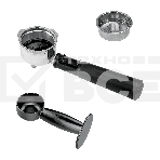 Кофеварка рожковая BBK BCM1500 черный/нержавеющая сталь, исп. кофе - молотый, 1.8 л, 1200 Вт, 20 бар, фото4