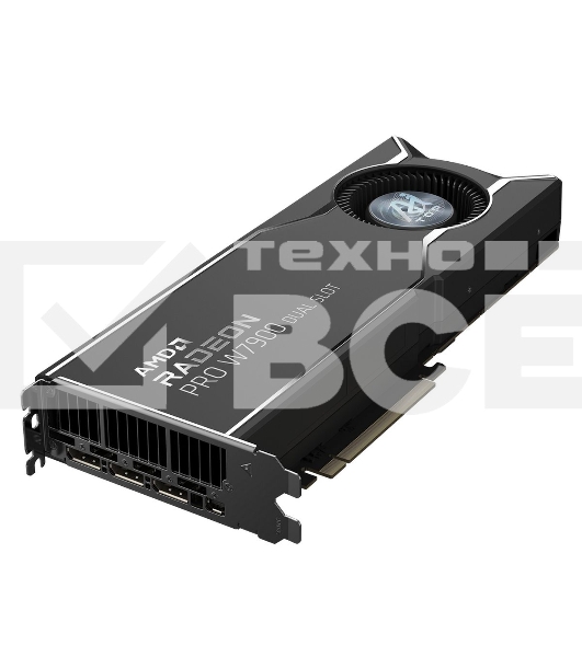 Видеокарта Gigabyte PRO W7900 DUAL SLOT AI TOP 48GB GDDR6 384bit mDP 3xDP BLOWER RTL