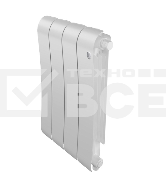 Радиатор Royal Thermo Infinity 500 Bianco Traffico VR80 - 4 секц.