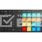 Контроллер MIDI Native Instruments Maschine Mikro Mk3 16 больших, чувствительных к силе нажатия пэдов, ПО Maschine, фото 1