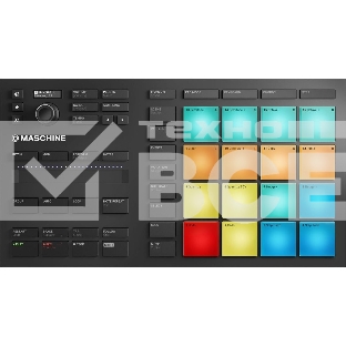 Контроллер MIDI Native Instruments Maschine Mikro Mk3 16 больших, чувствительных к силе нажатия пэдов, ПО Maschine