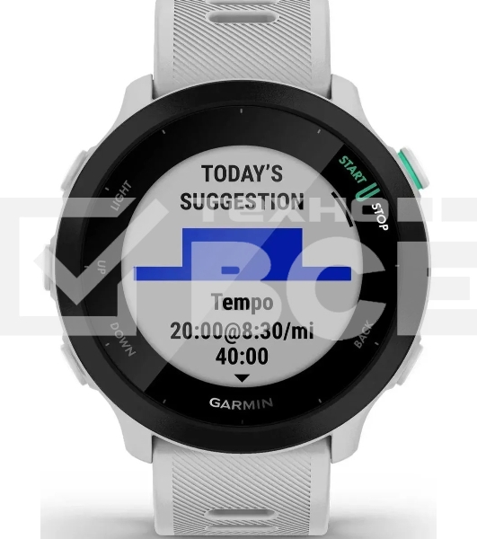 Смарт-часы Garmin Forerunner 55 белый 42мм