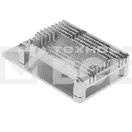 Корпус Qumo Aluminum case with double black fans, Raspberry Pi 4, silver(RS009), фото4