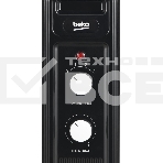 Радиатор масляный Beko Winter Range RHO 6320 B черный, 2000 Вт, 20 м2, термостат, фото4