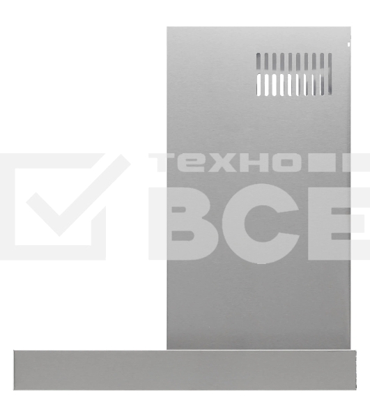 Вытяжка каминная KRONA Franziska 600 Inox S нержавеющая сталь, 59.5 см, 1300 куб. м/ч, 56 дБ