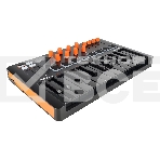 Клавиатура MIDI [231507] Arturia [MiniLAB 3 Orange Edition] 25 клавиш, 8 энкодеров, 8 RGB пэдов, 8 фейдеров, дисплей, сенсорные регуляторы Pitch/Modulation, MIDI-выход, 1/4