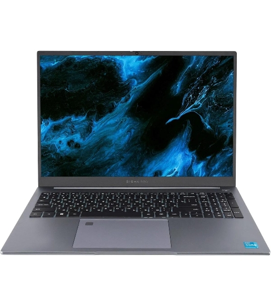 Ноутбук Digma Pro Pactos 16 DN16P3-8CXW01 темно-серый Core i3 1215U 8Gb SSD 256Gb Intel UHD Graphics 16' IPS WUXGA (1920x1200) Windows 11 Professional WiFi BT Cam 5500mAh