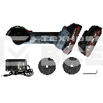 Угловая шлифовальная машина аккумуляторная бесщеточная МИНИ УШМ ProfiPower DGA-18B (18В, 76мм, Li-ion-2шт, 2.0А·ч, 0-20000об/мин, З/У,в кейсе) E0240, фото2