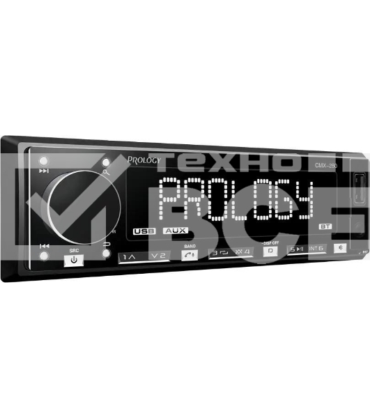 Автомагнитола Prology CMX-260 1DIN 4x55Вт