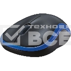 Мышь беспроводная Logitech M185 синий, 1000 dpi, радиоканал, USB, кнопки - 3, фото2