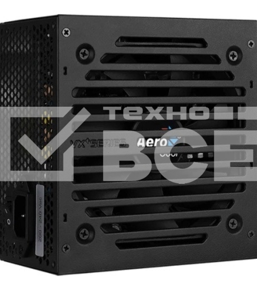 Блок питания FORMULA V LINE (AEROCOOL) 550W VX PLUS 550 (ATX, 20+4 pin, PCI-E 6+2P, 3xMolex, 3xSATA, 120мм fan, RTL) (VX PLUS 550 (F))