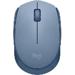 Мышь беспроводная Logitech M171 голубой, 1000 dpi, радиоканал, USB, кнопки - 3, фото 1