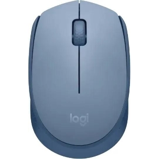 Мышь беспроводная Logitech M171 голубой, 1000 dpi, радиоканал, USB, кнопки - 3