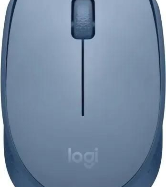 Мышь беспроводная Logitech M171 голубой, 1000 dpi, радиоканал, USB, кнопки - 3