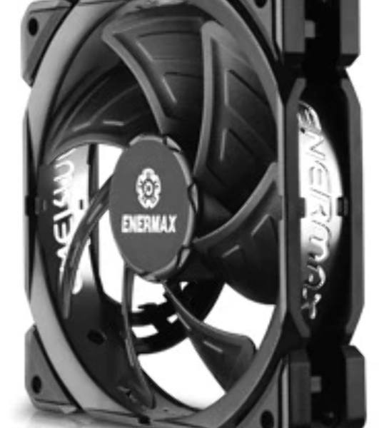 Вентилятор корпусной Enermax T.B. Silence ADV, 120 мм, 300-1500 об/мин, 7-15.8 дБ, 4 pin PWM, без подсветки
