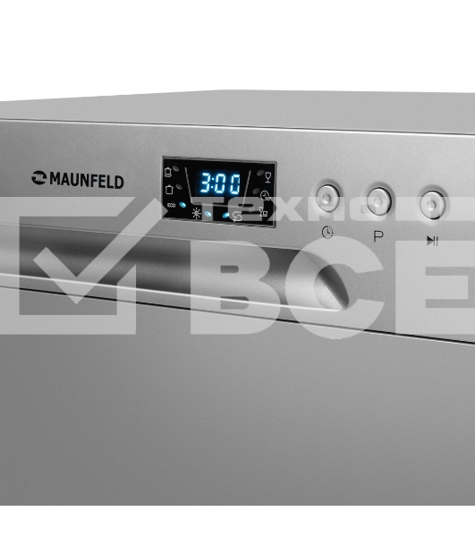 Посудомоечная машина Maunfeld MLP-06DS, серый, 55 см, 6 компл., 49 дБ, класс A+