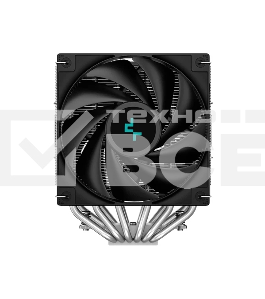 Кулер для процессора DEEPCOOL AG620 черный, 120 мм, алюминий/медь, 1850 об/мин, 29.4 дБ, 4 pin, 260 Вт, 157 мм