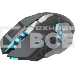 Мышь беспроводная Oklick 770GW черный, 3600 dpi, радиоканал, USB, кнопки - 6, фото3