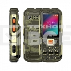 Мобильный телефон BQ 2410L Tank Power 4G камуфляж/золотистый, фото 1