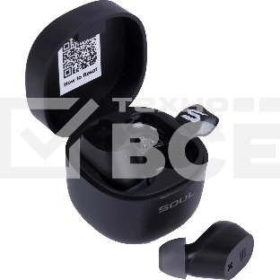 Наушники TWS SOUL ST-XX матовый черный, внутриканальные, Bluetooth