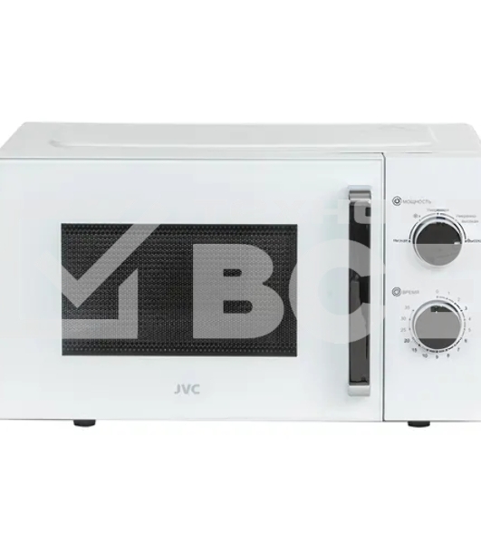 Микроволновая печь JVC JK-MW149M белый, 20 л, 700 Вт, переключатели - поворотный механизм
