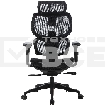 Кресло компьютерное Cactus CS-MC555-BK черный, сетка, фото2