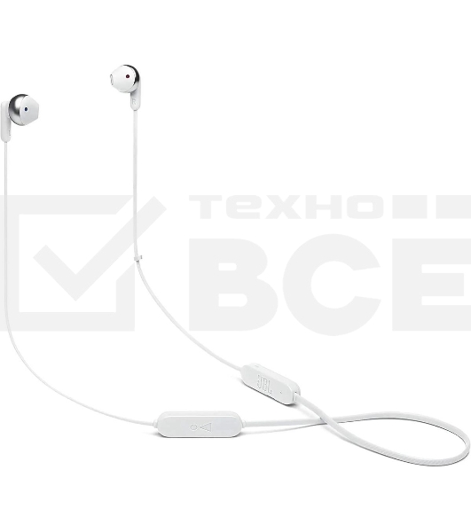 Наушники JBL T215BT вкладыши белый