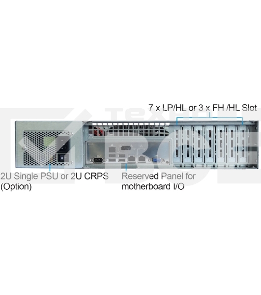 Серверный корпус CS-R25 with 12G HDD BP and 550w RPS