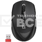 Мышь беспроводная Defender Vision MS-376 черный, 1600 dpi, радиоканал, Bluetooth, USB, кнопки - 4, фото 1