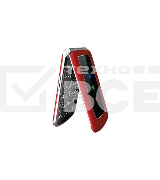 Мобильный телефон OLMIO F28 Duos красный