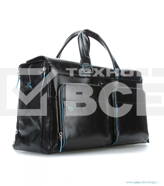 Сумка дорожная Piquadro Blue Square BV4342B2/N черный натур.кожа