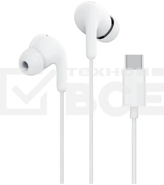 Наушники Xiaomi Type-C Earphones белый M2413E1