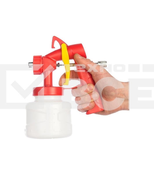 Краскопульт электрический FUBAG 100173 easypaint s500/1.8 230-270мл/мин 0.2 бар бачок 0.5л 1.8мм